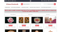 Desktop Screenshot of naturalhandicrafts.com