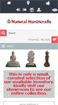 Mobile Screenshot of naturalhandicrafts.com